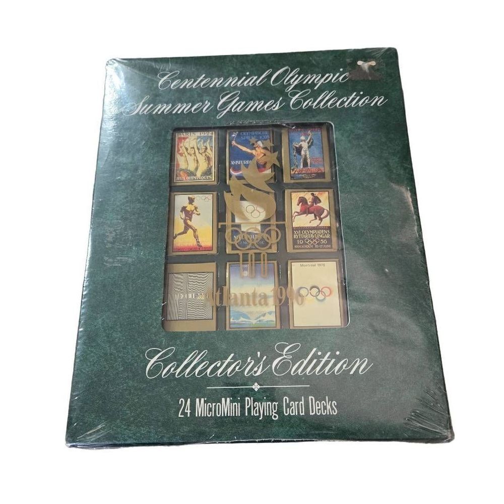 1996 Centennial Olympic Summer Games Collection - 24 MicroMini Card Decks